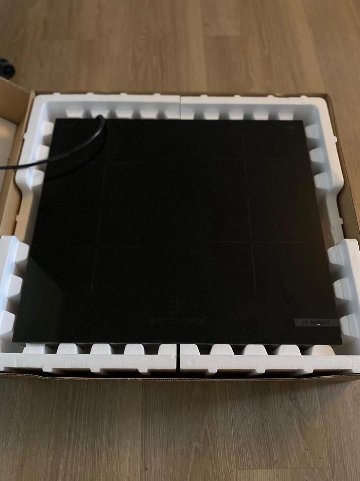 Bosch inductie kookplaat, Elektronische apparatuur, Kookplaten, Zo goed als nieuw, Vrijstaand, Inductie, 4 kookzones, Energieklasse A of zuiniger