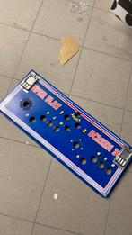 Panel arcade borne euro, Autos : Divers, Supports de plaque d'immatriculation, Enlèvement ou Envoi, Comme neuf