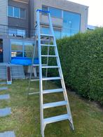 Trapladder Solide, Doe-het-zelf en Bouw, Ladders en Trappen, Ophalen, Zo goed als nieuw