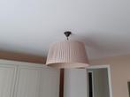 Lampenkap + lamp, Crème, Rond, Ophalen of Verzenden, Zo goed als nieuw
