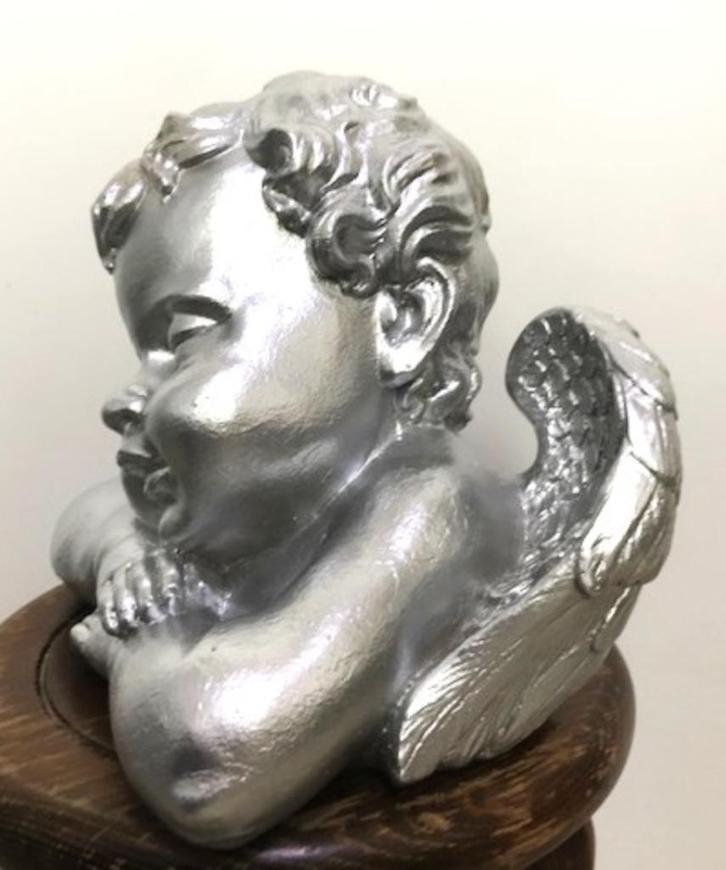 Engel Putti Cherubijn Amor Cupido Beeld 26 x 20😍🤗💑💖🎁, Antiek en Kunst, Curiosa en Brocante, Ophalen of Verzenden