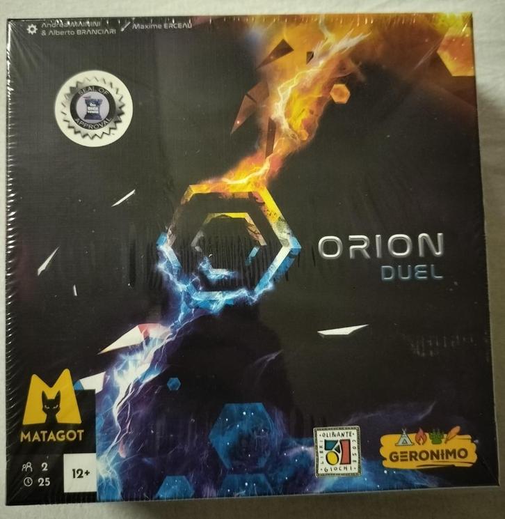 Orion Duel Nieuw en ongeopend, Hobby en Vrije tijd, Gezelschapsspellen | Bordspellen, Nieuw, Ophalen of Verzenden
