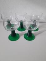 set van 5  Duitse wijnglazen, Verzamelen, Glas en Drinkglazen, Ophalen of Verzenden, Zo goed als nieuw, Overige typen