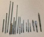 Set boren, meeste van Makita SDS-plus 12, 10, 8, 6, 5 mm, Ophalen of Verzenden, Gebruikt