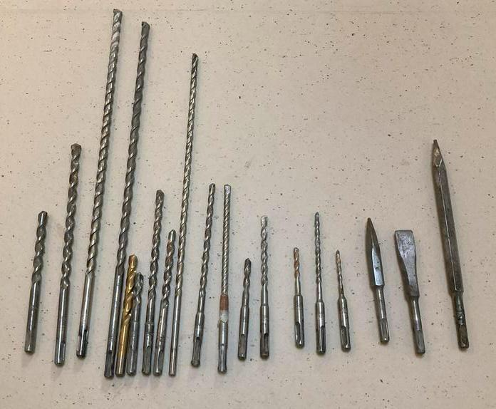 Set boren, meeste van Makita SDS-plus 12, 10, 8, 6, 5 mm, Doe-het-zelf en Bouw, Gereedschap | Machine-onderdelen en Toebehoren