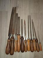 Antieke set vijlen, Antiek en Kunst, Ophalen of Verzenden