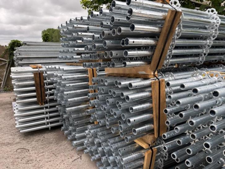 Multidirectionele Steiger 12m x 8m (werkhoogte) – 100 m², Doe-het-zelf en Bouw, Steigers, Nieuw, Ophalen