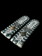 Duitse WW2 douane zollassistent schulterklappen, Verzamelen, Ophalen of Verzenden