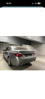 Bmw 525d, Autos, BMW, Cuir, Argent ou Gris, Cruise Control, Noir