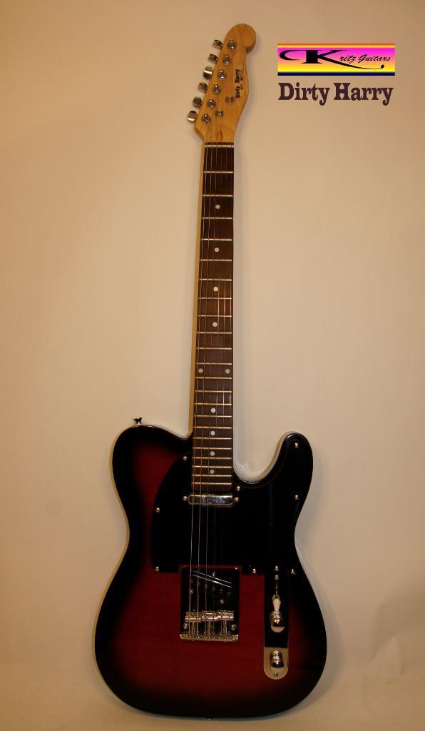 Kritz Tele Dirty Harry  Nieuw, Muziek en Instrumenten, Snaarinstrumenten | Gitaren | Elektrisch, Nieuw, Solid body, Verzenden