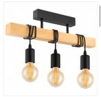 PLAFONNIER BARRE 3 socket apparent, Maison & Meubles, Enlèvement ou Envoi, Comme neuf, Bois