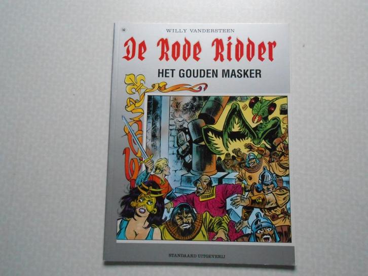 Rode ridder 160 Het gouden masker 1996 1 ste druk., Boeken, Stripverhalen, Nieuw, Eén stripboek, Ophalen of Verzenden