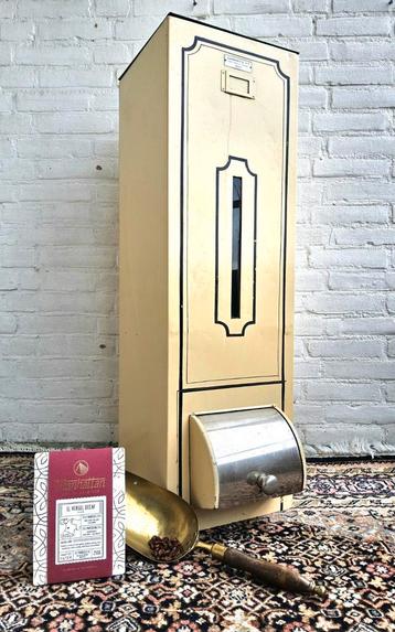 Grote antieke koffie dispenser koffie silo Schwabenland 89cm beschikbaar voor biedingen