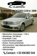 Mercedes C220d, Auto's, Automaat, 4 deurs, Zwart, USB