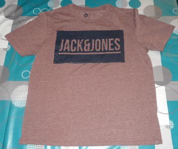 S small t-shirt Jack& jones rood gespikkeld beschikbaar voor biedingen