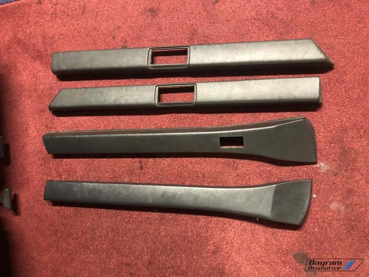 Bmw E28 deurpanelen bovenste deel zwart nette staat 5-serie, Auto-onderdelen, Interieur en Bekleding, BMW, Gebruikt, Ophalen of Verzenden