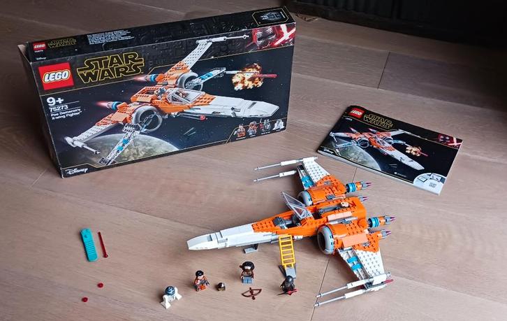 Lego Star Wars 75273 - Poe Dameron's X-Wing Fighter, Kinderen en Baby's, Speelgoed | Duplo en Lego, Zo goed als nieuw, Lego, Complete set