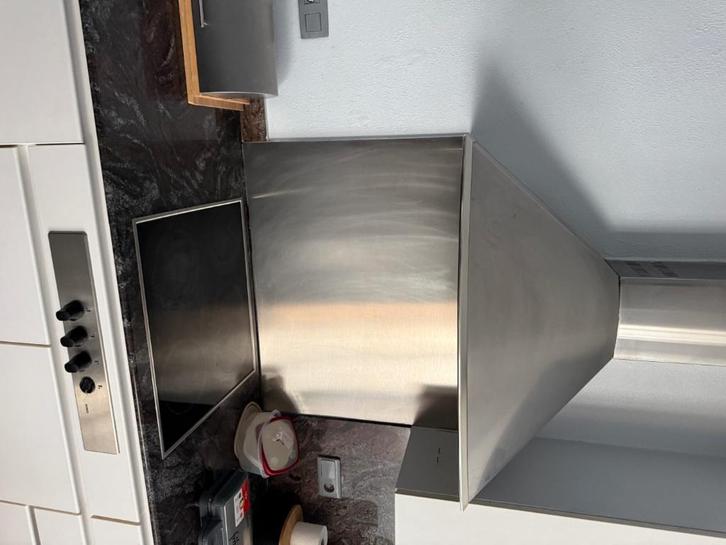 Keuken, Huis en Inrichting, Keuken | Complete keukens, Gebruikt, Dubbelwandige keuken, Wit, Graniet of Steen, Ophalen