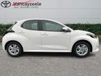 Toyota Yaris Dynamic+cam+bluetooth+apple ca, Auto's, Toyota, Automaat, 116 pk, Overige brandstoffen, Wit