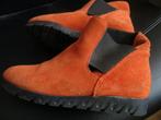 Laarsjes - boots - oranje - als nieuw - maat 36, Lage of Enkellaarzen, Oranje, Zo goed als nieuw, Verzenden