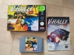 V-rally 99 Nintendo 64 compleet, Consoles de jeu & Jeux vidéo, Jeux | Nintendo 64, Comme neuf, Enlèvement ou Envoi