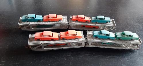 Modeltreinen Ho 2 autotransport, prima staat, Hobby en Vrije tijd, Modeltreinen | H0, Zo goed als nieuw, Ophalen of Verzenden
