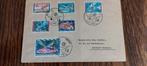Expo 1958 postzegels, Enlèvement ou Envoi, Affranchi, Avec enveloppe, Oblitération 1er jour