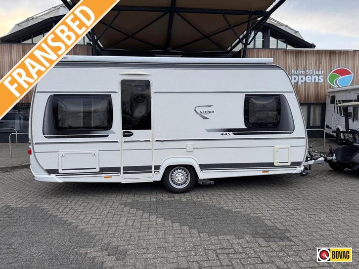 Fendt Saphir 445 SFB, Caravanes & Camping, Caravanes, jusqu'à 4, 1000 - 1250 kg, Banquette en rond, Fendt, Lit dans la longueur