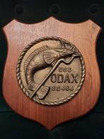 Messing plaquette USS Odax, Amerikaanse duikboot, Enlèvement ou Envoi, Marine, Objet d'art