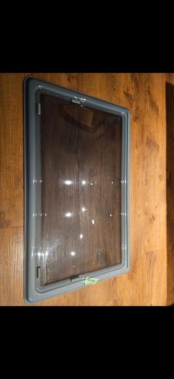 2 zijramen hobby de luxe 450 94.5 x 58 zijraam te koop beschikbaar voor biedingen