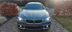 Bmw 520 Mpaket automaat f11  full option schade links, Autos, BMW, Cuir, Argent ou Gris, Euro 6, Noir