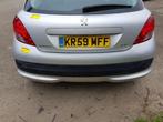 Achterbumper van een Peugeot 207 (EZR), Auto-onderdelen, Gebruikt, Ophalen of Verzenden, Bumper, Peugeot