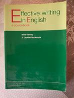 M. Hannay - Effective writing in English, M. Hannay; J. Lachlan Mackenzie, Ophalen of Verzenden, Zo goed als nieuw