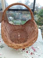 A vendre un panier en osier, Osier, Comme neuf, Enlèvement, Panier