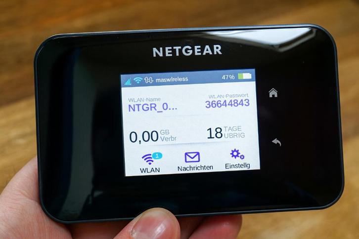 Netgear AirCard 810 (4G+ MiFi-router), Computers en Software, Routers en Modems, Gebruikt, Router, Ophalen
