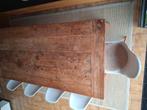 Eettafel hout, Ophalen, Vijf personen of meer, Rechthoekig