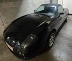 Fiat Barchetta  cabrio 1.8 16v zwart, Auto's, Fiat, Stof, Zwart, 4 cilinders, Cabriolet
