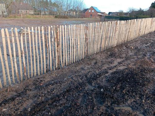 Kastanje kastanjehout kastanjehouten hekwerk poortje palen, Tuin en Terras, Schuttingen, Nieuw, Ophalen