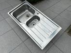 Afwasbak inox, Ophalen, Gebruikt