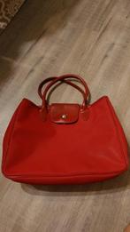 Handtas Longchamp, Ophalen of Verzenden, Zo goed als nieuw, Rood, Handtas