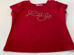 Rood "Liu-Jo "baby t.shirt- maat 80 (12/18mnd), Kinderen en Baby's, Meisje, Ophalen of Verzenden, Zo goed als nieuw, Shirtje of Longsleeve
