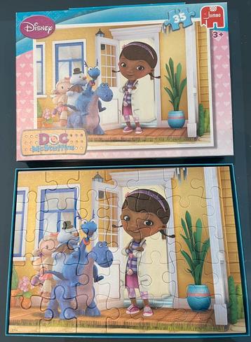 Disney puzzel, Dr. La Plush, 35 stukjes  beschikbaar voor biedingen
