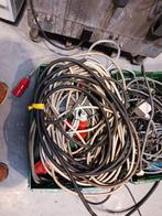 assortiment kabels te koop, Doe-het-zelf en Bouw, Elektriciteit en Kabels, Ophalen, Gebruikt, Kabel of Snoer