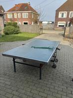 Pingpongtafel - Tafeltennis, Sport en Fitness, Tafeltennis, Ophalen, Gebruikt, Tafel Indoor, Inklapbaar