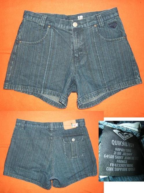 QUIKSILVER short jeans quicksilver 12 ans, Kinderen en Baby's, Kinderkleding | Maat 152, Zo goed als nieuw, Meisje, Overige typen