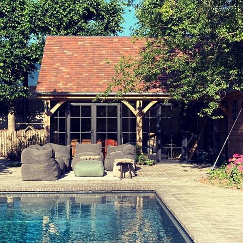 Roolf-Living Outdoor Meubelen - SET (t.w.v. € 6.400), Tuin en Terras, Tuinsets en Loungesets, Gebruikt, Loungeset, Kunststof, 8 zitplaatsen