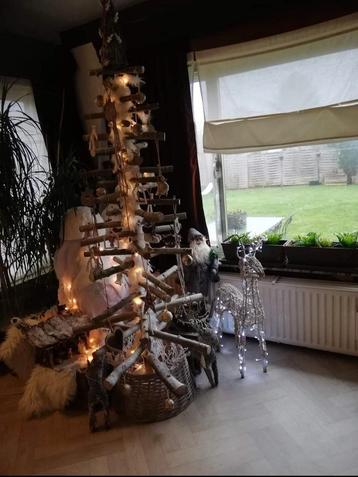Sapin de Noël en bois, Enlèvement, Comme neuf