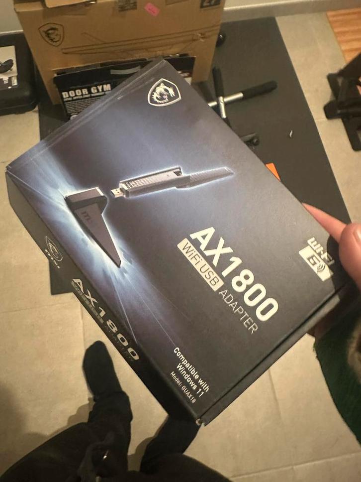 MSI AX1800 WiFi USB Adapter, Computers en Software, Videokaarten, Ophalen