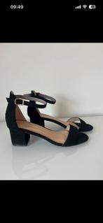 Zwarte sandalen, Kleding | Dames, Schoenen, Ophalen, Schoenen met lage hakken, Zwart, Gedragen