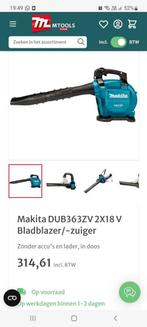Makita DUB363 krachtige bladblazer/zuiger, Ophalen, Nieuw